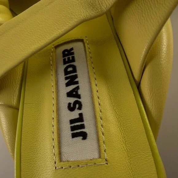 Jil Sander Leather Platform Thong Sandal - Picture 3 of 5